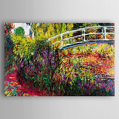 Hand-Painted Landscape Horizontal,New Arrival One Panel Canvas Oil Painting For Home Decoration