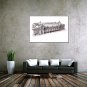 Oil Paintings Architecture oil painting Style Canvas Material With Wooden Stretcher Ready To Hang