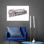 Oil Paintings Architecture oil painting Style Canvas Material With Wooden Stretcher Ready To Hang