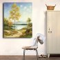Oil Painting Landscape Hand Painted Canvas with Stretched Framed Ready to Hang