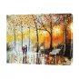 Hand-Painted Landscape One Panel Canvas Oil Painting For Home Decoration