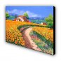 Large Size Hand-Painted Landscape Mediterranean One Panel Canvas Oil Painting For Home Decoration