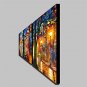 Hand-Painted Abstract / Abstract Landscape 100% Hang-Painted Oil Painting,Modern Three Panels Canv