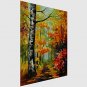 Hand-Painted Modern Street Scape PaintingsOne Panel Canvas Oil Painting