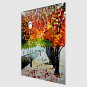 Hand-Painted Modern Street Scape PaintingsOne Panel Canvas Oil Painting