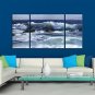 Hand-Painted Landscape Three Panels Canvas Oil Painting For Home Decoration