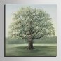 Mini Size E-HOME Oil painting Modern A Big Tree On The Grass Pure Hand Draw Frameless Decorative P