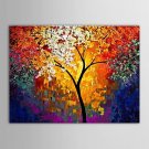 Hand-Painted Landscape One Panel Canvas Oil Painting For Home Decoration