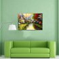 Oil Paintings Modern Landscape Style Canvas Material With Wooden Stretcher Ready To Hang Size60*90
