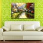Oil Paintings Modern Landscape Style Canvas Material With Wooden Stretcher Ready To Hang Size60*90