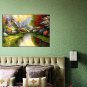 Oil Paintings Modern Landscape Style Canvas Material With Wooden Stretcher Ready To Hang Size60*90