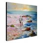 Hand-Painted Landscape One Panel Canvas Oil Painting For Home Decoration