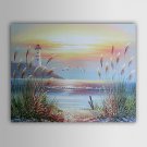 Hand-Painted Landscape One Panel Canvas Oil Painting For Home Decoration