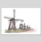 Oil Paintings Architecture oil painting Style Canvas Material With Wooden Stretcher Ready To Hang