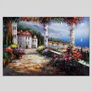 Oil Paintings Modern Landscape Style Canvas Material With Wooden Stretcher Ready To Hang Size60*90