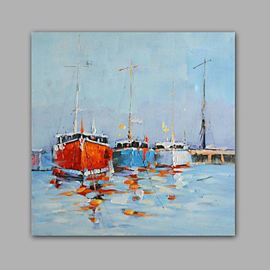 Hand-Painted Abstract / Landscape /Modern One Panel Canvas Oil Painting For Home Decoration