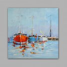 Hand-Painted Abstract / Landscape /Modern One Panel Canvas Oil Painting For Home Decoration