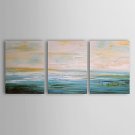 Oil Painting Impression Landscape Set of 3 Hand Painted Canvas with Stretched Framed Ready to Hang