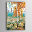 Hand Painted Oil Painting Landscape Abstract Orange Trees with Stretched Frame 7 Wall Arts