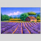 Landscape Canvas Material Oil Paintings with Stretched Frame Ready To Hang Size 60*90CM