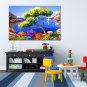 Landscape Canvas Material Oil Paintings with Stretched Frame Ready To Hang Size 60*90CM