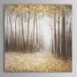 Hand-Painted Abstract / Landscape / Abstract Landscape One Panel Canvas Oil Painting For Home Deco