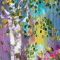 Hand-Painted Landscape Vertical Panoramic Two Panels Canvas Oil Painting For Home Decoration