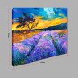 Hand-Painted Abstract Lavender Flowers Oil painting Ready To Hang Modern One Panels Canvas Oil Pai