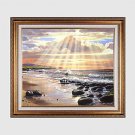 Floral/Botanical Landscape Wall Art Material With Frame For Home Decoration Frame Art Living Room