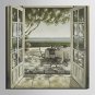 Mini Size E-HOME Oil painting Modern Leisure Time By The Sea Pure Hand Draw Frameless Decorative P