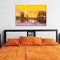 Oil Paintings Modern Landscape Style Canvas Material With Wooden Stretcher Ready To Hang Size60*90