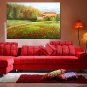Oil Paintings Landscape Style Canvas Material With Wooden Stretcher Ready To Hang Size60*90CM .