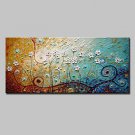 Lager Handmade Landscape Flower Oil Painting On Canvas Wall Paintings For Living Room Home Decor W