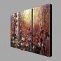 Abstract Scenery Picture Canvas Handpainted Oil Painting 3 Piece/set Wall Art With Stretched Frame