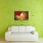 Large Hand-Painted Landscape Trees Oil Painting On Canvas Wall Art Picture One Panel With Frame Re