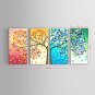 Handpainted Oil Painting Four seasons lucky Tree Landscape Stretched Frame Ready To Hang