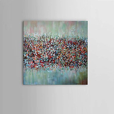 Hand-Painted Abstract Fantasy Modern Thick Oil Painting On Canvas One Panel With Frame Ready To Ha