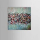 Hand-Painted Abstract Fantasy Modern Thick Oil Painting On Canvas One Panel With Frame Ready To Ha