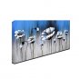 Hand-Painted Abstract Flowers Oil painting Ready To Hang Modern One Panels Canvas Oil Painting For