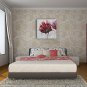 Oil Painting Modern Abstract Flower Hand Painted Canvas with Stretched Frame