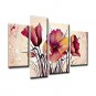 Stretched (ready to hang) Hand-painted Oil Painting 52"x36" Canvas Wall Art Modern Flowers Roses P