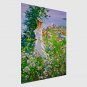 Hand-Painted Abstract Modern,One Panel Canvas Oil Painting