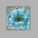 Hand-Painted Abstract / Floral/Botanical 100% Hang-Painted Oil Painting,Modern / Classic One Panel