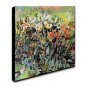Modern Hand-Painted Abstract Flowers One Panel Canvas Oil Painting For Home Decoration