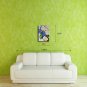 Mini Size E-HOME Oil painting Modern White Flowers In Full Bloom Pure Hand Draw Frameless Decorati