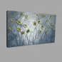 Hand Painted Thick Knife Flower Oil Paintings On Canvas With Stretched Frame Ready To Hang