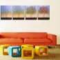 Hand-Painted Landscape Four Panels Canvas Oil Painting For Home Decoration