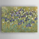 Oil Painting Abstract Flowers  Hand Painted Canvas with Stretched Framed