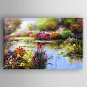 Hand-Painted Abstract One Panel Canvas Oil Painting For Home Decoration