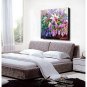 Oil Painting Modern Flower Hand Painted Canvas with Stretched Framed